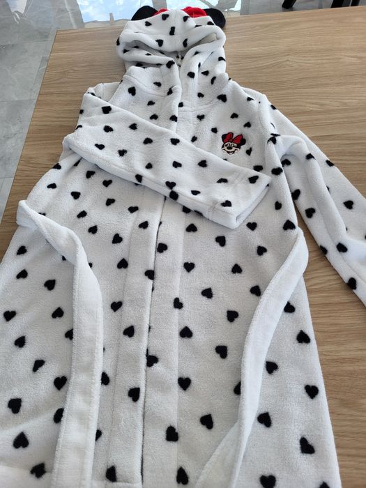 Szlafrok dla dziewczynki h&m 122/128 myszka miki
