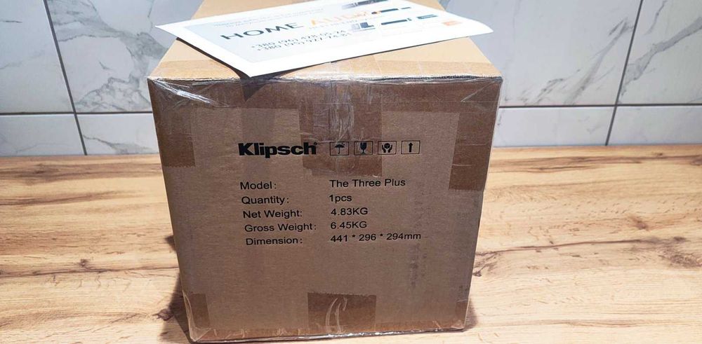 Нова аудіосистема Klipsch The Three Plus (The One Plus/The One II)