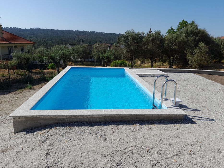 Tela armada para piscinas