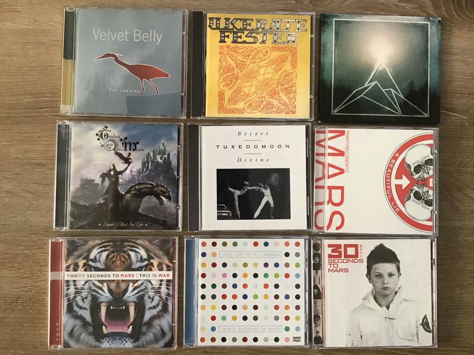 CDs metal, rock letra T + V + U Actualizada 1,5€