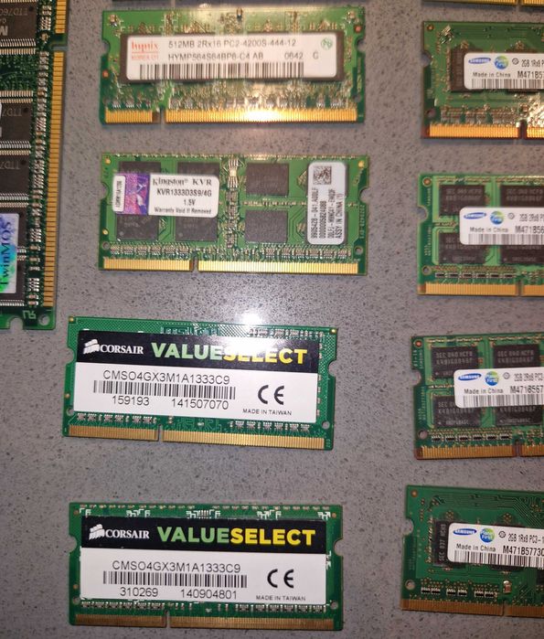 Memorias para computadores vários modelos