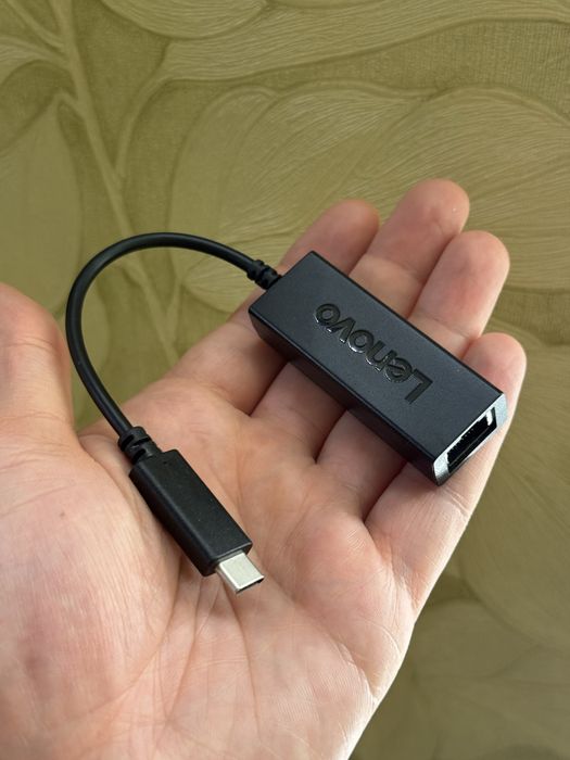 Usb c enternet lenovo переходник кабель