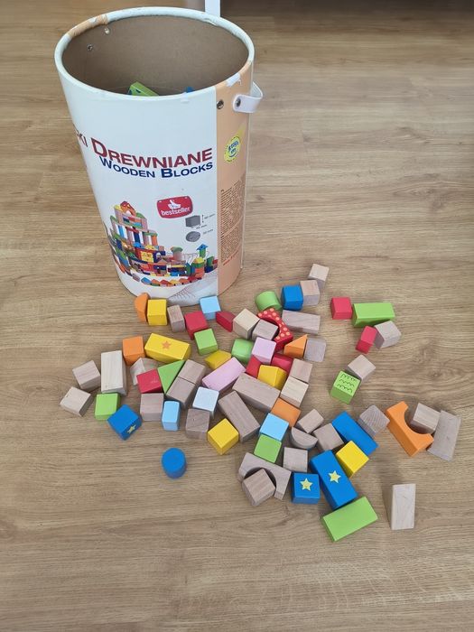 Klocki drewniane