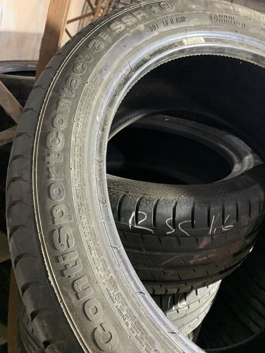 Шины б/у лето 255/45 19 Continental sport Contact 3