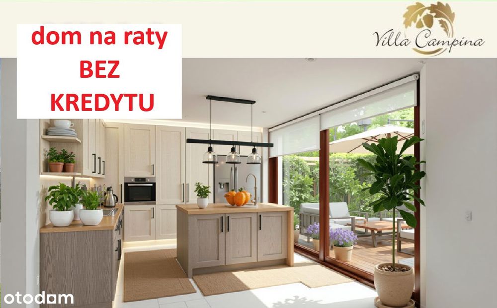 4-pokojowy dom z ogrodem + garaż w bryle, cicha okolica