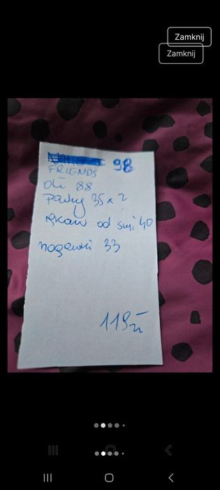 Kombinezon zimowy r 98