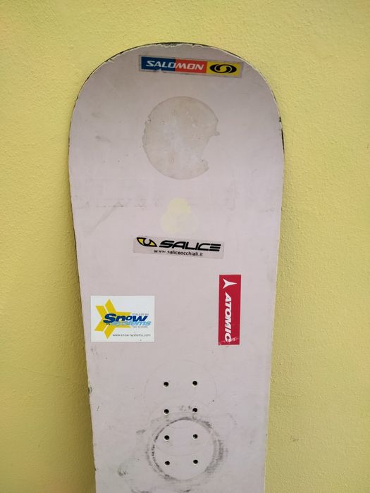 Prancha snowboard HAMMER 143+fixadores