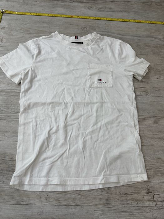 Bluzka tommy hilfiger biala stan dobry rozmiar 164cm