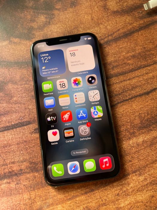 iPhone 11 Pro 64GB Cinza Desbloqueado Com Novo