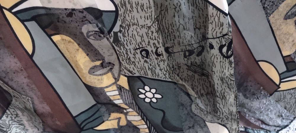 Ekstra Picasso Szal chusta dla artysty orginalny gratis wysyłka