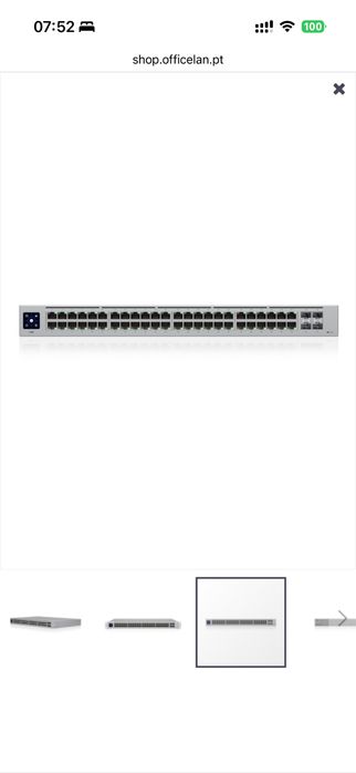 Switch Ubiquiti US 48 gen 1 ports 2 SFP 10Gb