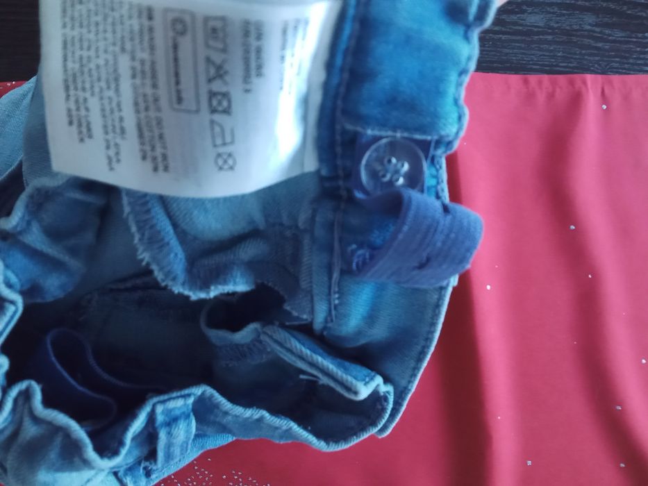 Spodnie jeansowe myszka Miki r.92 hm