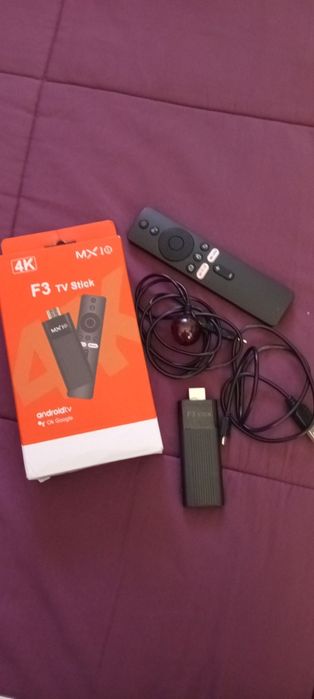 Mx10  F3 TV  stik 4k android