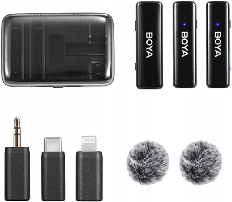 BOYA BOYALINK Bezprzewodowy mikrofon Android iOS B05