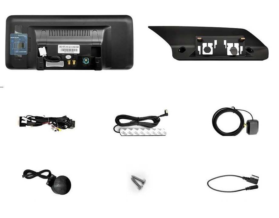 CarPlay Android Auto Radio DAB+ Opcja Bluetooth YouTube Yanosik Android USB GPS WiFi 4G MP3 Mercedes E W212 System NTG4.5 Harman Kardon