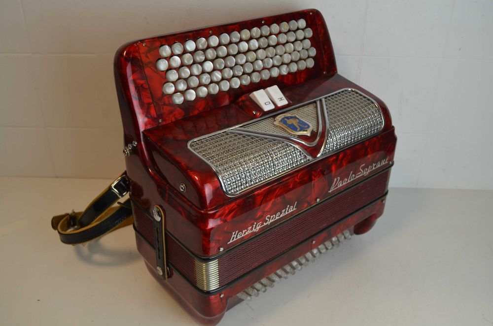 Acordeao Paolo Soprani Especial 2 voz.