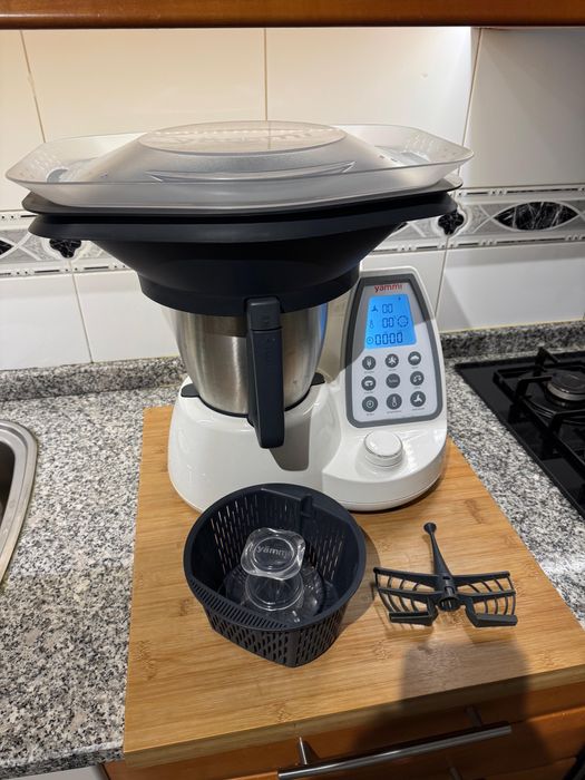 Robô de Cozinha YÄMMI 2 upgrade + Bandeja + 1 Livro de Receitas