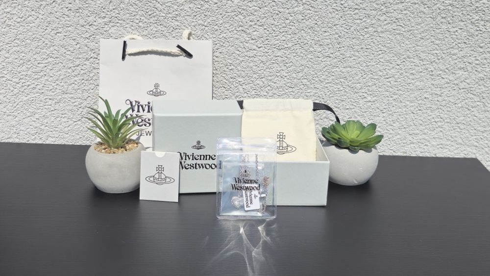 Прикраса Vivienne Westwood кулон серце. Срібний, золотий