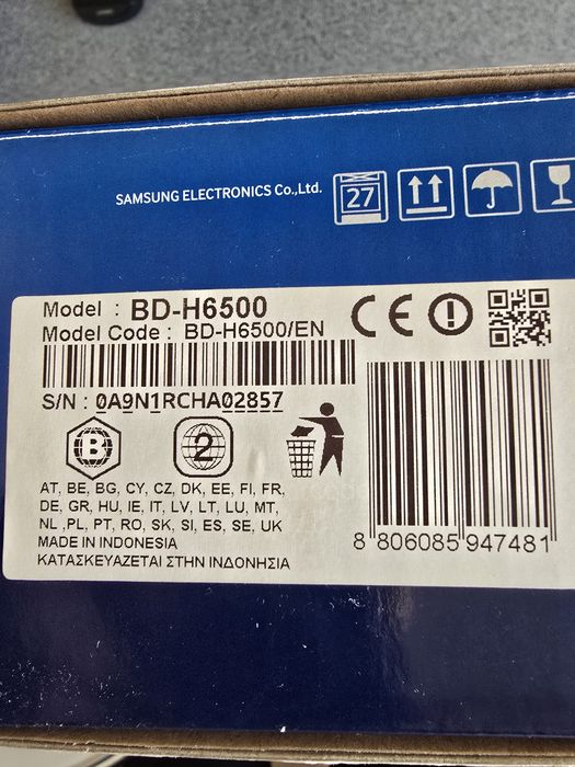 Новый 3D Blu-ray Player SAMSUNG BD-J7500