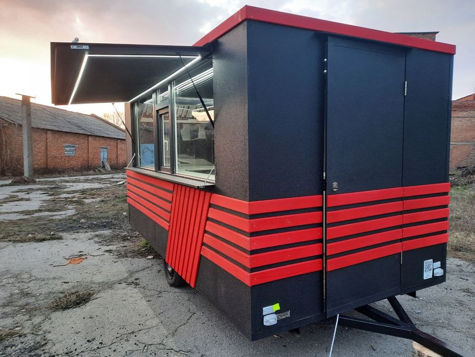 Виготовлення і продажа торгових кіосків, кав'ярні, мафи