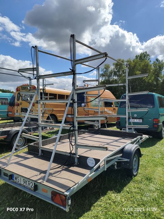 Przyczepa kajakowa przyczepa kajaki do kajaków na 12-13 kajaków