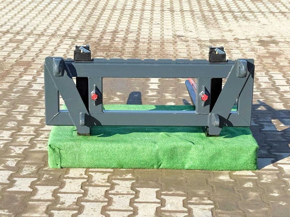 Widły do palet paleciak do TURa ładowacza ciągnika EURORAMKA udźwig 2 tony mocne stalowe DOSTAWA CAŁA POLSKA