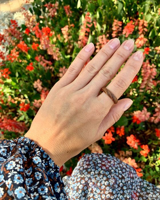 Каблучка із дерева (ручна робота)