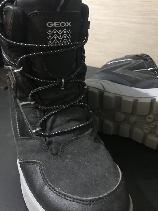 Женские зимние ботинки сапоги Geox Amphibiox