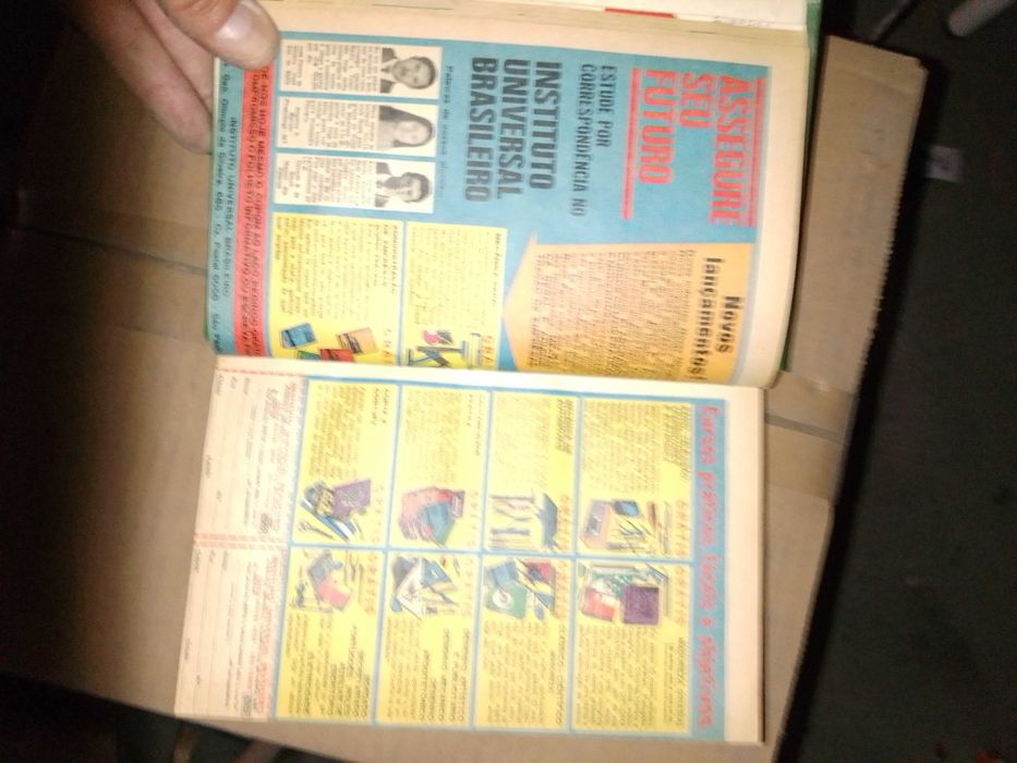 Almanaques Disney, encadernados antiquissimos, edições brasileiras.