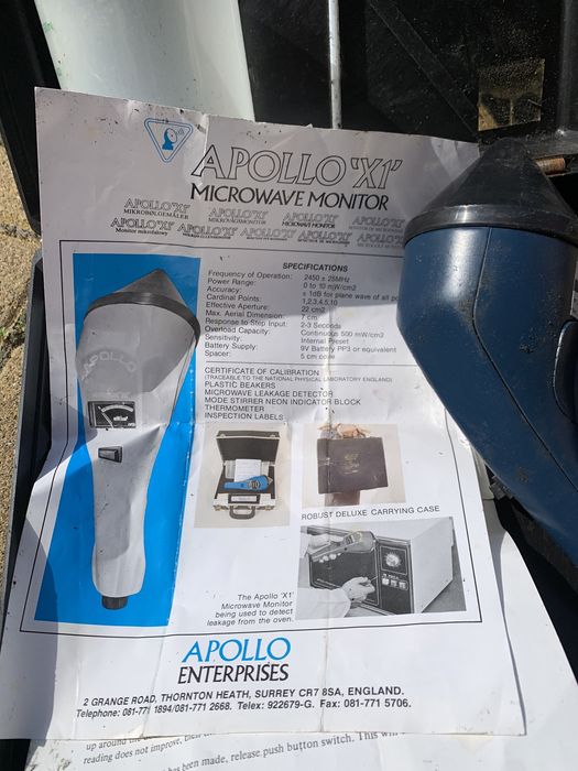 Измеритель микроволнового излучения Apollo Microwave Monitor X1(США)