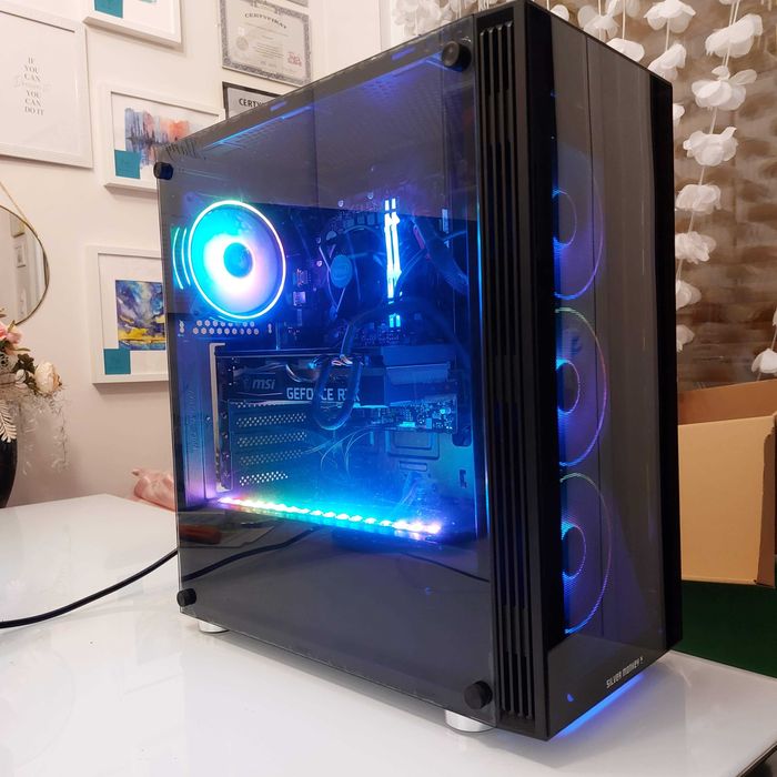 Komputer RTX 3080 i5-14400 ram 16gb 512 ssd gamingowy Mocny