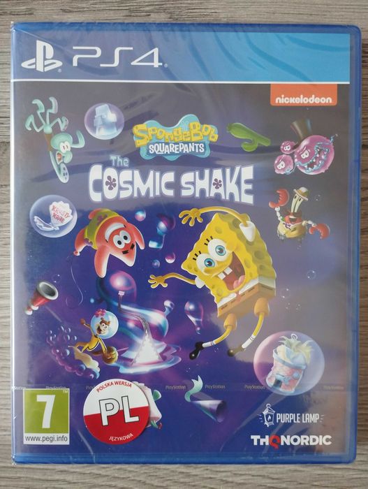 Nowa Gra Spongebob The Cosmic Shake Polska Wersja PS4/PS5 Playstation