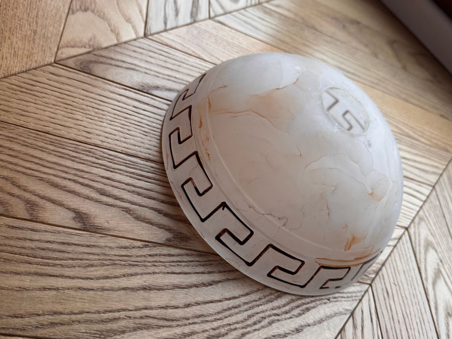 Szklany klosz do lampy 30 zł