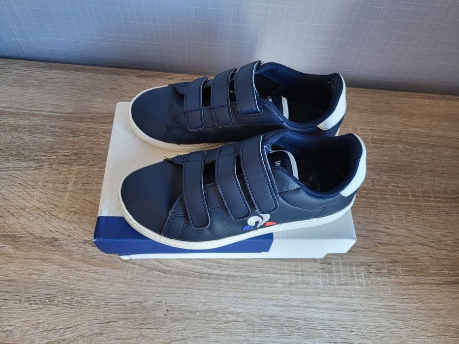 Продам шкіряні кеди (кросівки) для хлопчика Le Coq Sportif розмір 35