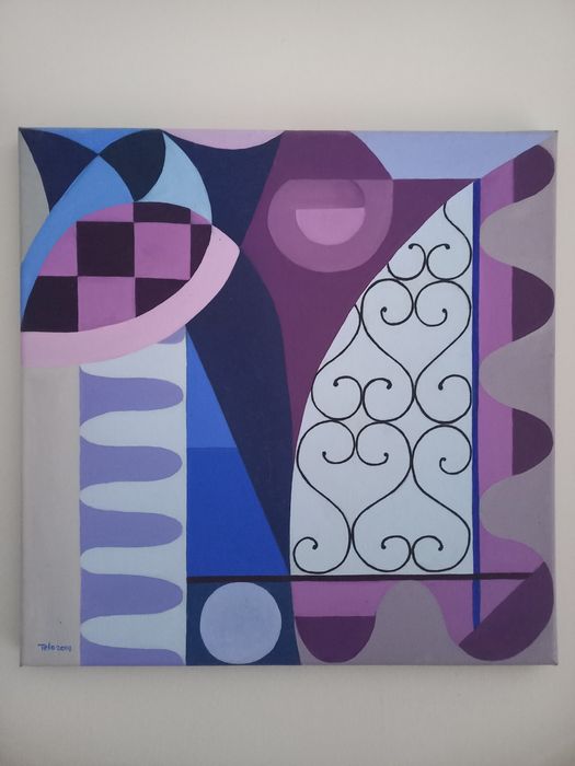 Abstract Oil Painting Canvas64585095121665120