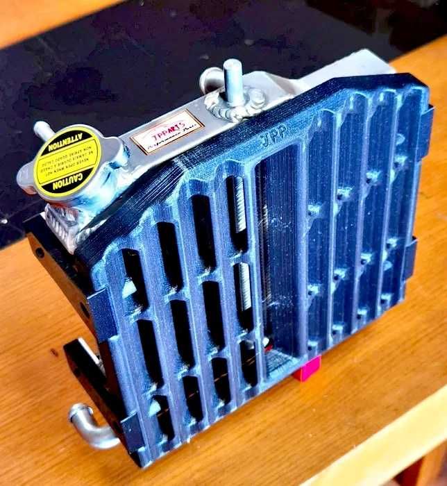 Radiador TZR80 TZR125 TZR250 Alumínio Performance Projeto