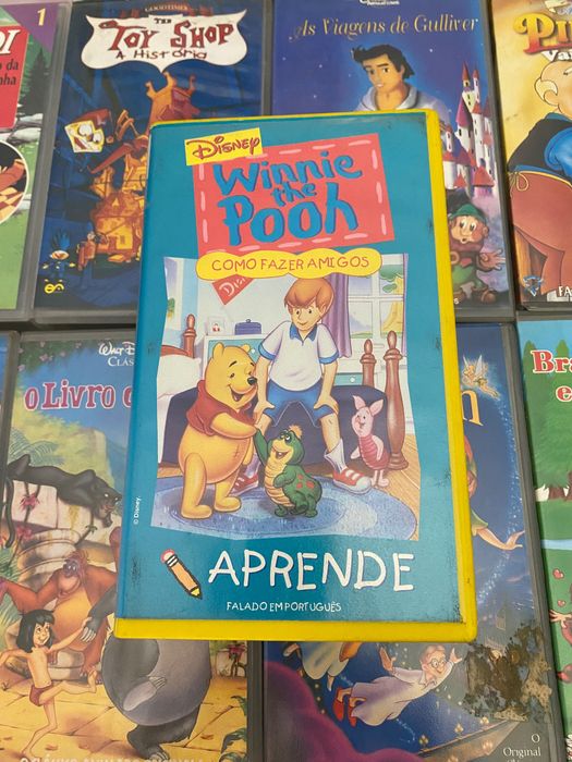 Conjunto de 23 filmes VHS