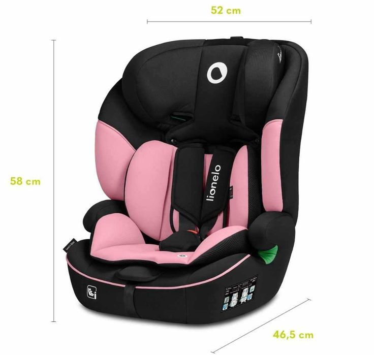 Fotelik Samochodowy 76-150cm 9-36kg Lionelo LEVI I-SIZE