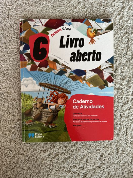 Livros Fichas / Caderno Atividades 6.ºano