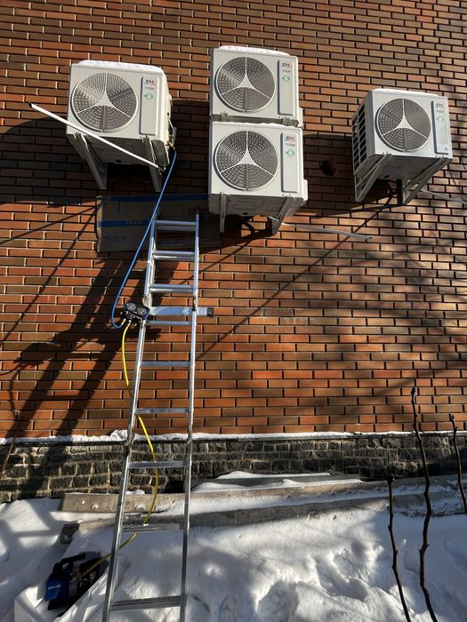 Кондиціонери на тепло та охолодження,канальні,касетні,мульти-спліт