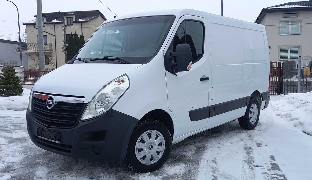 Opel Movano Master 2,3 130km_ klima_L1H1_Z SERWISU AGD_nowe hamulce