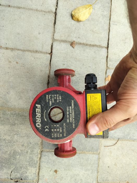 Pompka cyrkulacyjna, pompa obiegowa Ferro