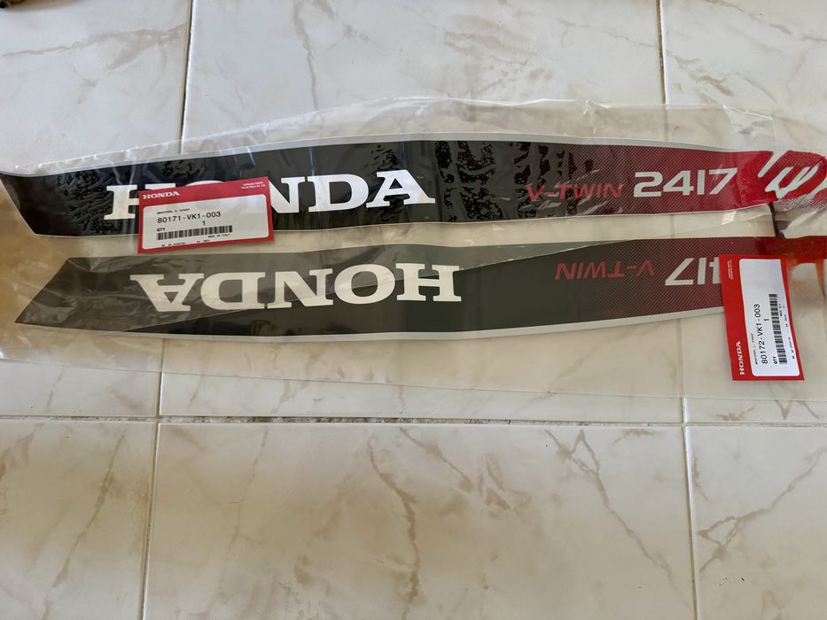 Autocolante Trator Relva Honda