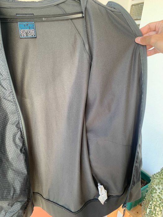 Casaco com Capuz Springfield Cinzento Escuro – Tamanho XL – Leve / Corta-Vento