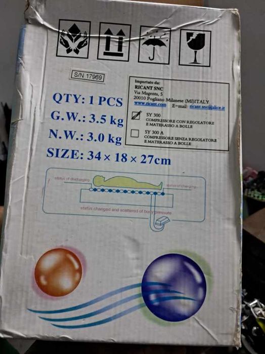 Colchão anti-escaras