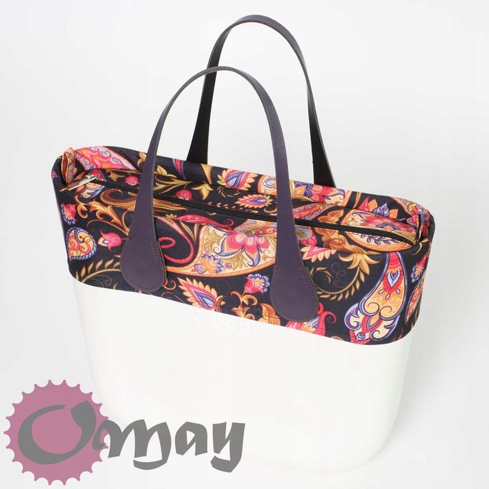 organizer OBAG MINI +OPASKA piękny orient 2 kieszenie wkład OMAY