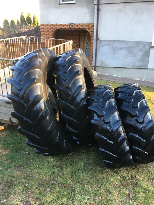 Opony rolnicze rozmiar 16.9/38 i 13.6/24