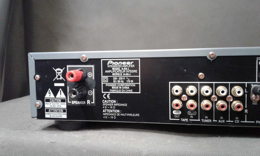 PIONEER A-A6J,pilot ,wzmacniacz stereo