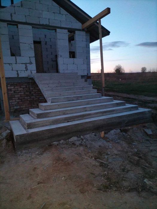 Виготовлення та монтаж бетонних сходів під ключ. Моноліт. НЕ ДОРОГО.