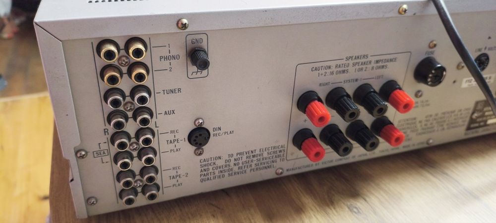 JVC A‑X77 – wzmacniacz Super‑A